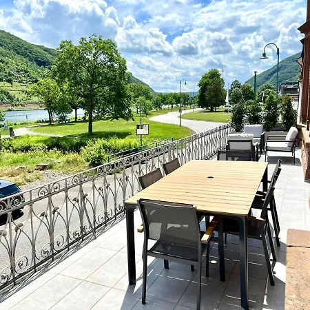 Direct Moselle View 200M² 4 Sz 10Pers Terrace Apartment Sankt Aldegund Exterior photo